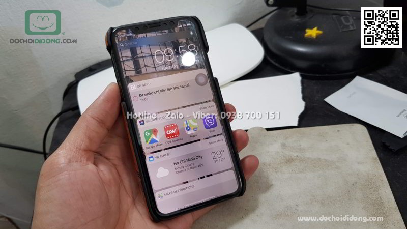 Miếng dán cường lực full màn hình iPhone X XS Mercury chống nhìn trộm