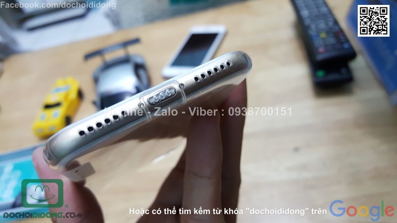 Ốp lưng iPhone 8 Nillkin dẻo trong siêu mỏng