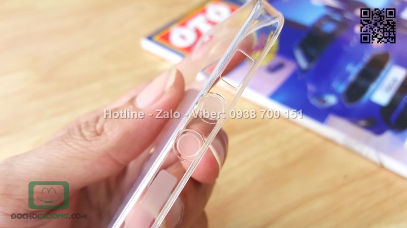 Ốp lưng iPhone 5 5S OU dẻo trong siêu mỏng