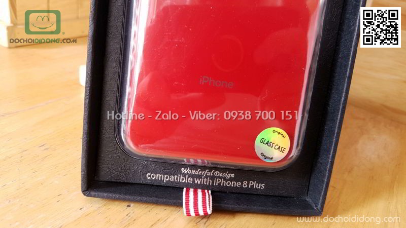 Ốp lưng iPhone 7 8 Plus Hojar lưng kính