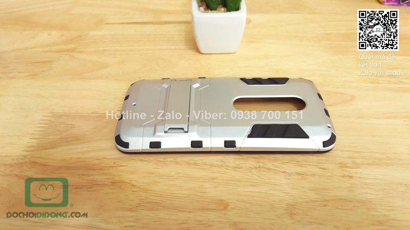 Ốp lưng Motorola Moto X Style Iron Man chống sốc có chống lưng