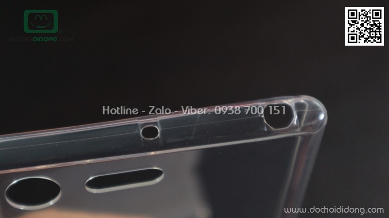 Ốp lưng Sony XZ Premium iSmile dẻo trong siêu mỏng