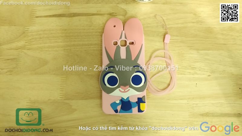 Ốp lưng Samsung Galaxy Grand Prime G530 thỏ Zootopia