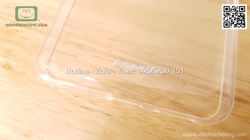 Ốp lưng Asus Zenfone 4 Max ZC520KL iSmile dẻo trong siêu mỏng