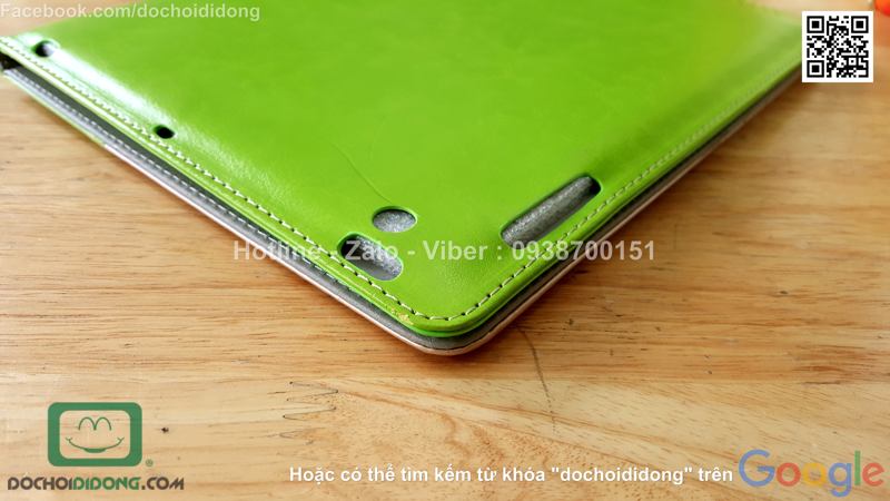 Bao da Ipad 2-3-5 nhét trong siêu mỏng 