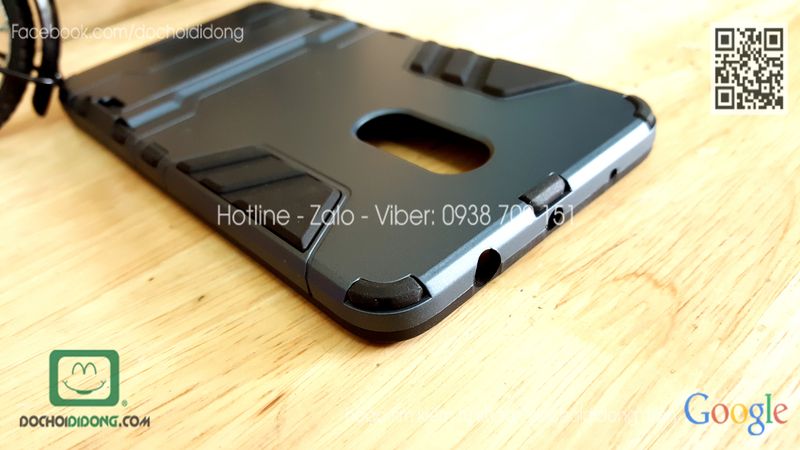 Ốp lưng Xiaomi Redmi Note 4 Iron Man chống sốc có chống lưng