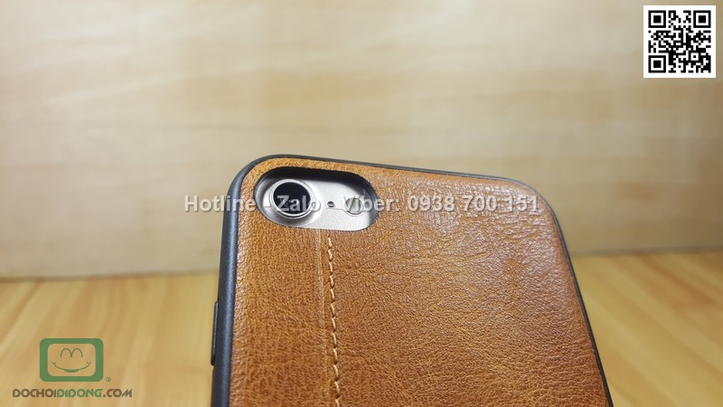 Ốp lưng iPhone 8 Mean Love lưng da chống sốc