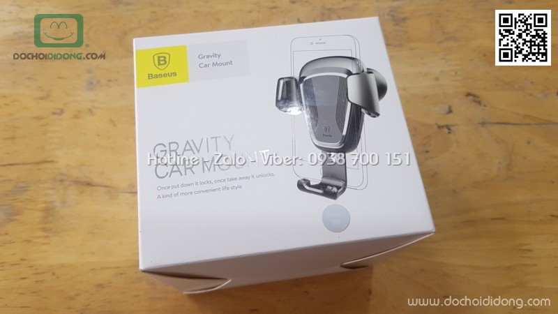 Giá đỡ điện thoại Baseus Gravity Car Mount dành cho xe hơi