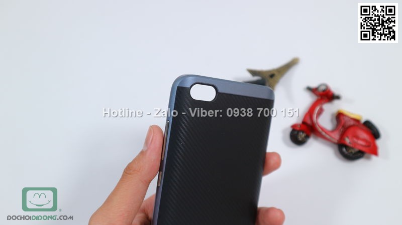 Ốp lưng Xiaomi Mi5 Likgus chống sốc vân carbon