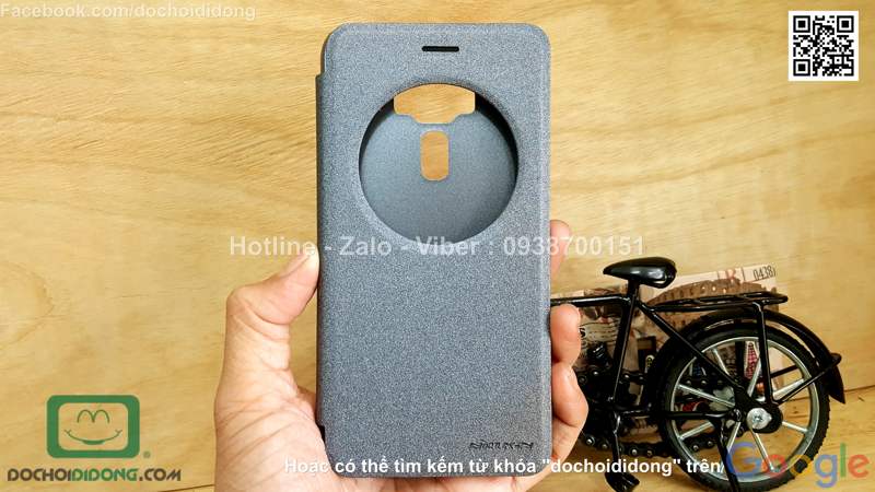 Bao da Asus Zenfone 3 ZE552KL 5.5 Inch Nillkin Sparkle