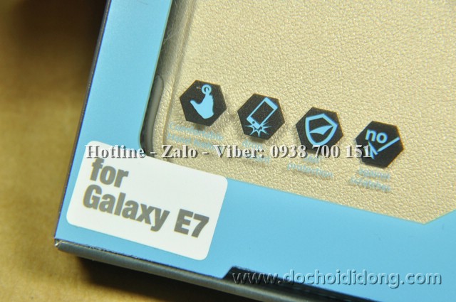 Bao da Samsung Galaxy E7 Rock Touch Series