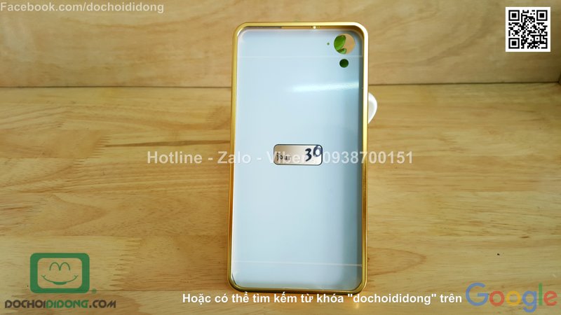 Ốp lưng HTC Desire 826 viền nhôm lưng tráng gương