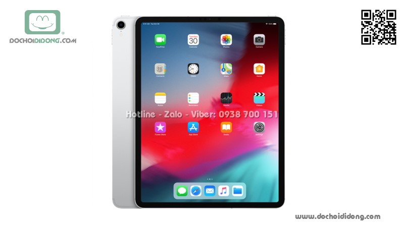 Miếng dán mặt sau iPad Pro 2018 12.9 inch Carbon