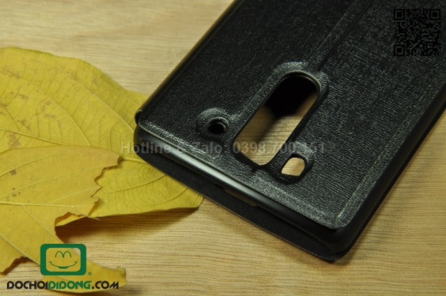 Bao da LG G3 Beat NK vân sần