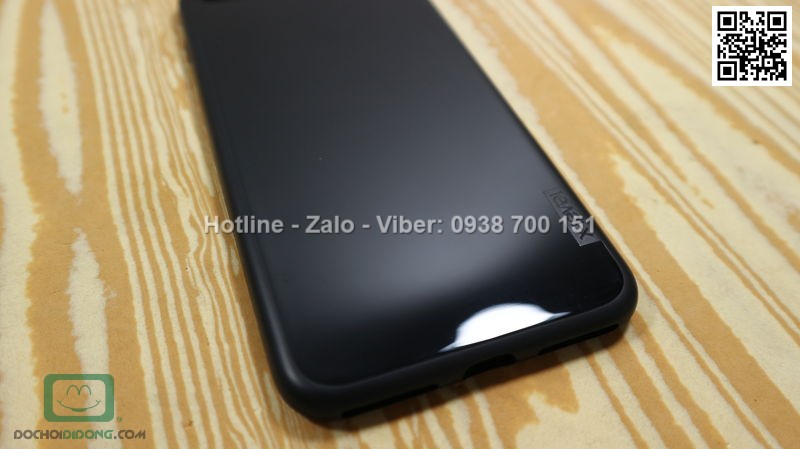 Ốp lưng iPhone 8 X Level dẻo đen bóng siêu mỏng