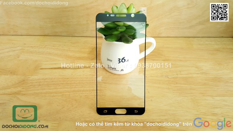 Miếng dán cường lực Samsung Galaxy Note 5 Gor 9H full màn hình