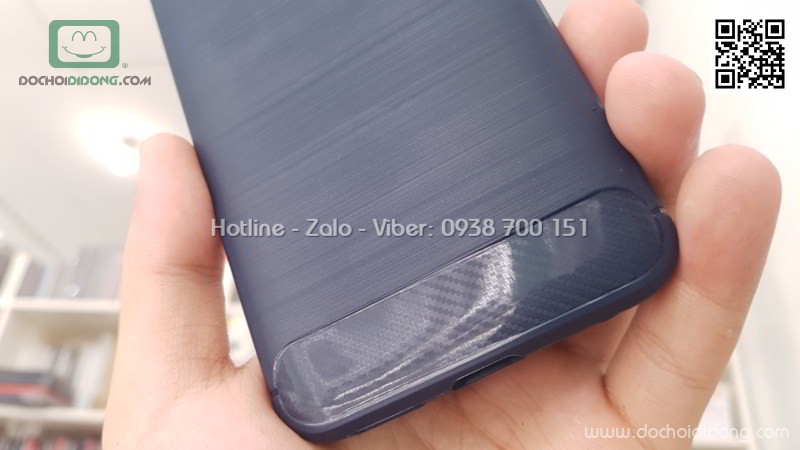 Ốp lưng LG G6 Zacase chống sốc vân kim loại