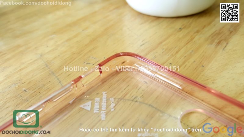 Ốp lưng iPhone 7 Ringke dẻo trong cao cấp