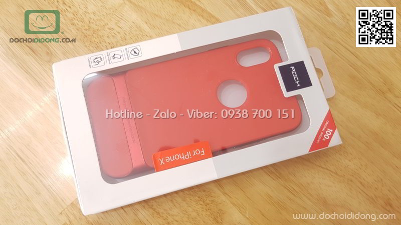 Ốp lưng iPhone X Rock Royce Series chống sốc