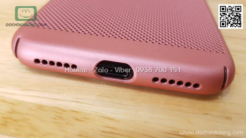 Ốp lưng iPhone X Zacase lưng lưới chống nóng