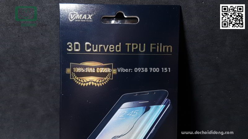 Miếng dán full màn hình Samsung Note 9 Vmax TPU