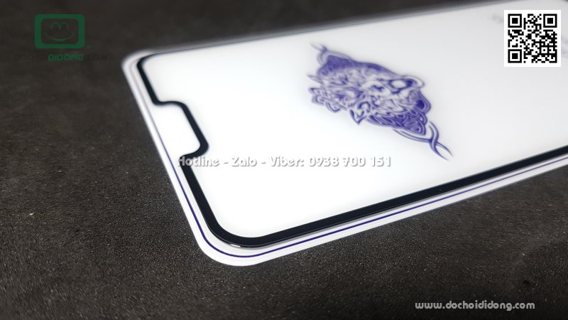 Miếng dán cường lực Vivo V9 full màn hình Zacase full keo