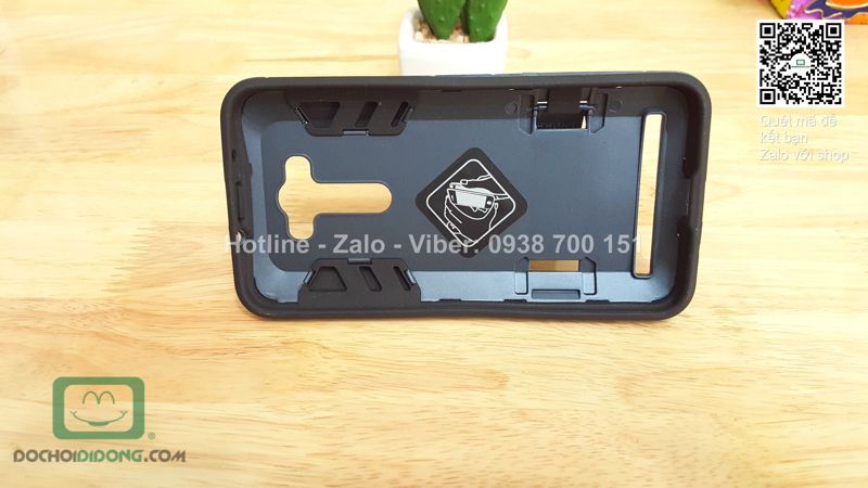 Ốp lưng Asus Zenfone 2 Laser ZE550KL Iron Man chống sốc có chống lưng