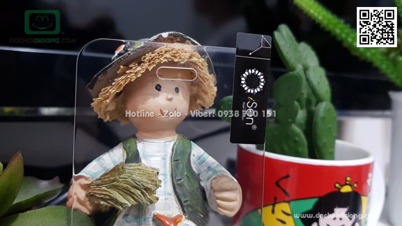 Miếng dán cường lực iPhone 4 4s full màn hình 9H