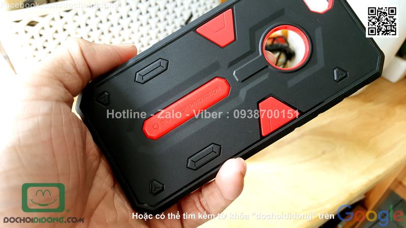 Ốp lưng iPhone 7 Nillkin Defender siêu chống sốc