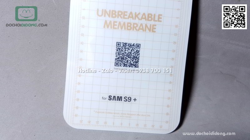 Miếng dán màn hình Samsung S9 Plus Zacase Invisible dẻo full trong suốt