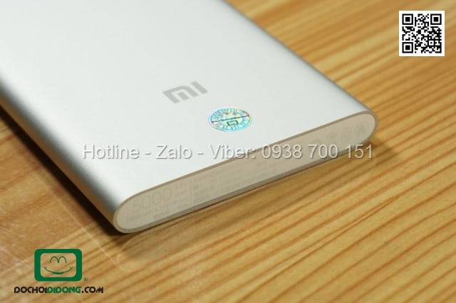 Sạc dự phòng Xiaomi 5000mah siêu mỏng chính hãng