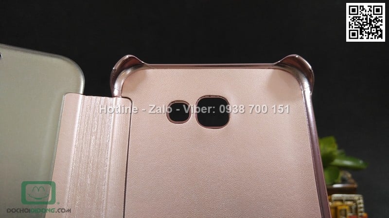 Bao da Samsung Galaxy A7 2017 Clear View