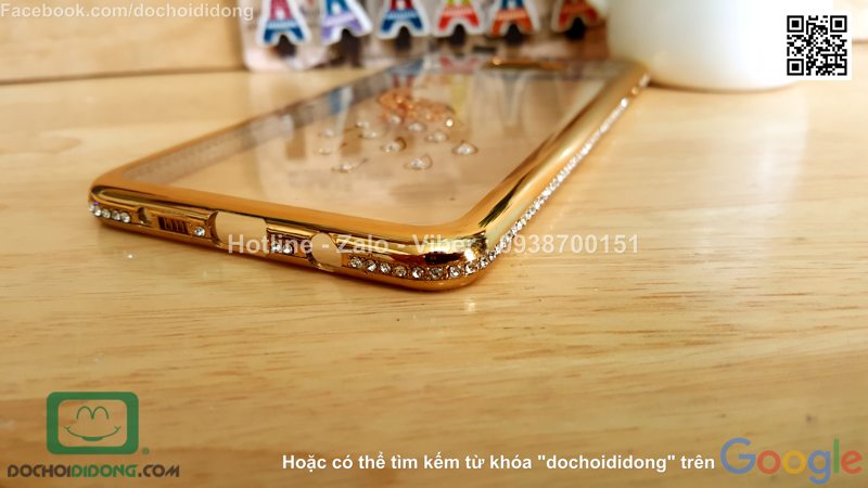 Ốp lưng Samsung Galaxy A9 đính đá hình con công