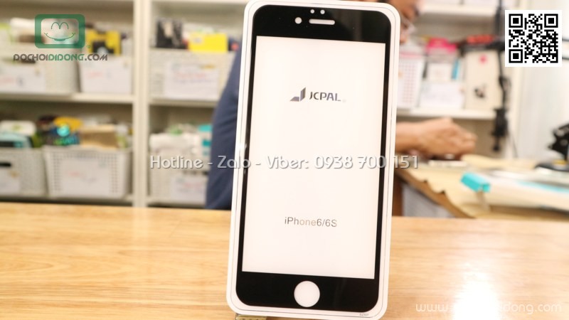 Miếng dán cường lực iPhone 6 6s Jcpal Presever chính hãng