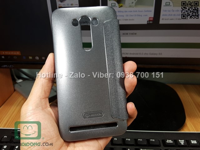 Bao da Asus ZenFone 2 Laser ZE550KL Nillkin Sparkle