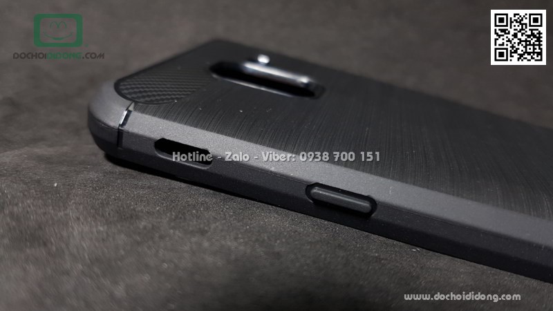 Ốp lưng Samsung J6 Likgus chống sốc vân kim loại