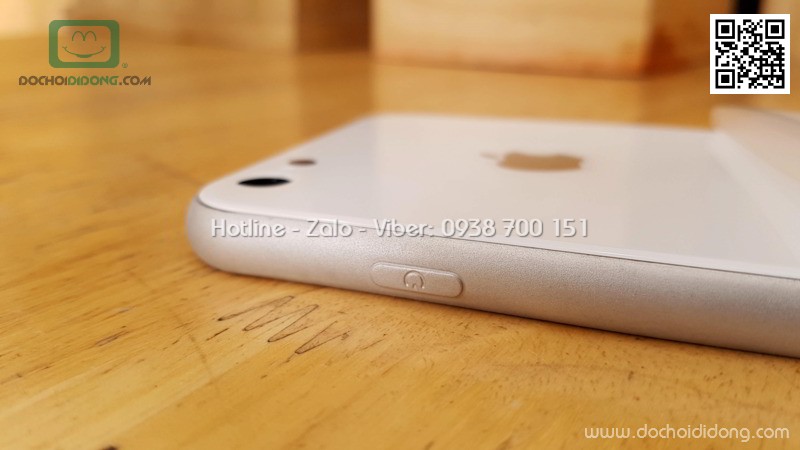 Ốp lưng iPhone 6 6S PLus Hojar lưng kính cường lực viền mềm
