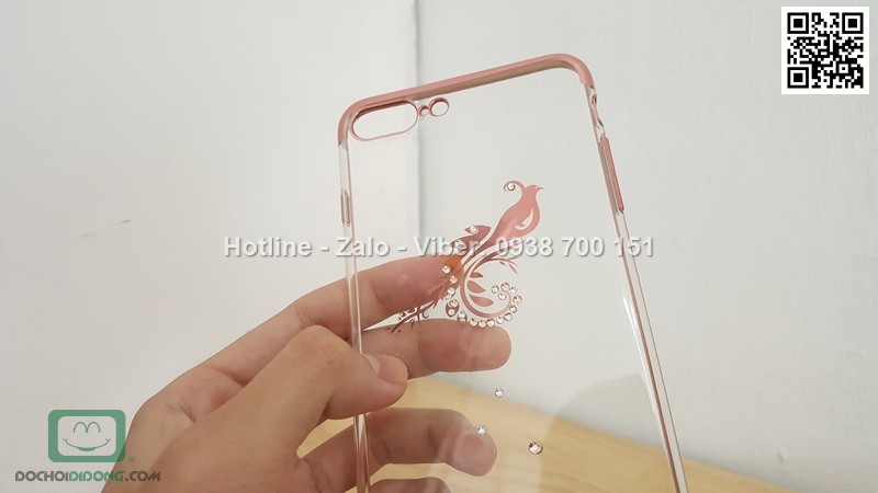 Ốp lưng iPhone 7 Plus Usam đinh đá