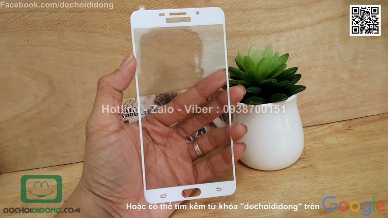 Miếng dán cường lực Samsung Galaxy A9 KYK full màn hình