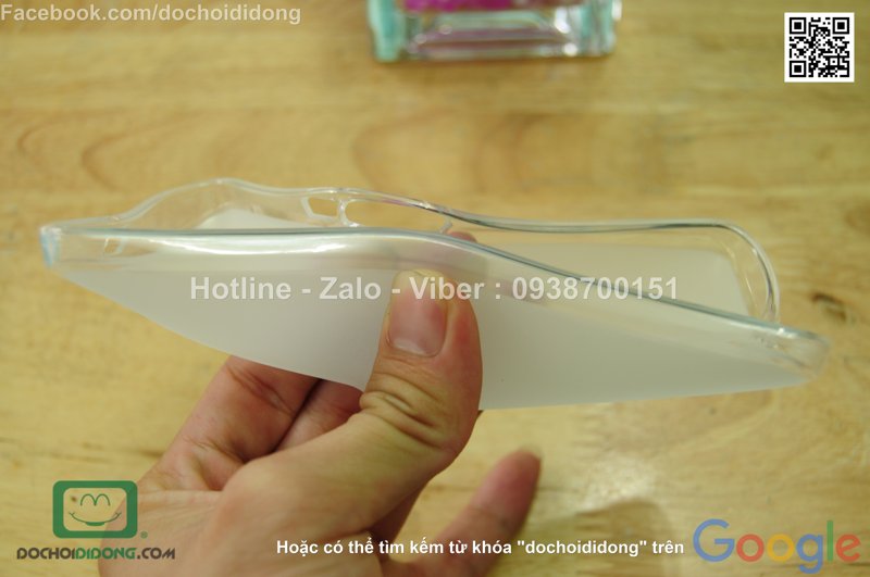 Ốp lưng Motorola Moto X Play dẻo viền trong