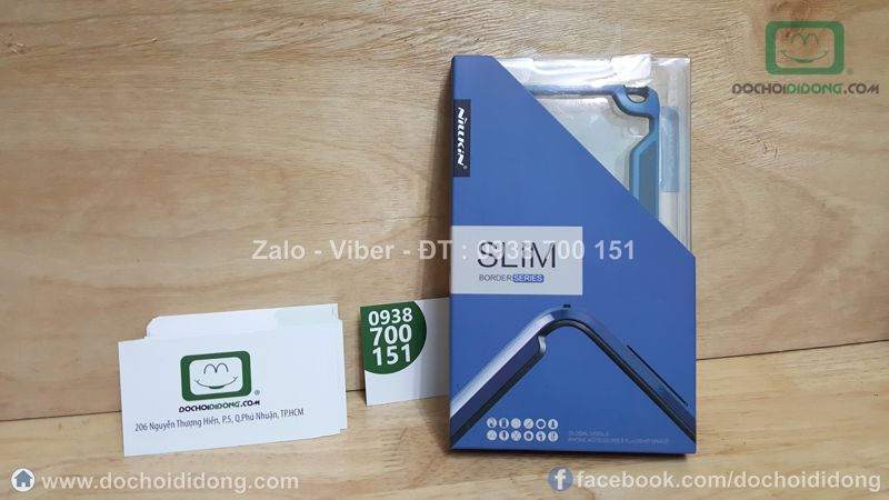 Ốp viền Samsung Galaxy Note 4 Nillkin Slim silicon