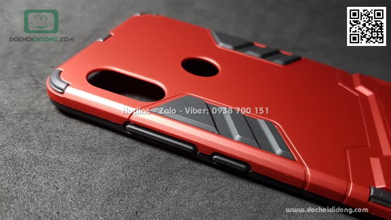 Ốp lưng Xiaomi Redmi Note 5 Pro iRon Man chống sốc có chống lưng