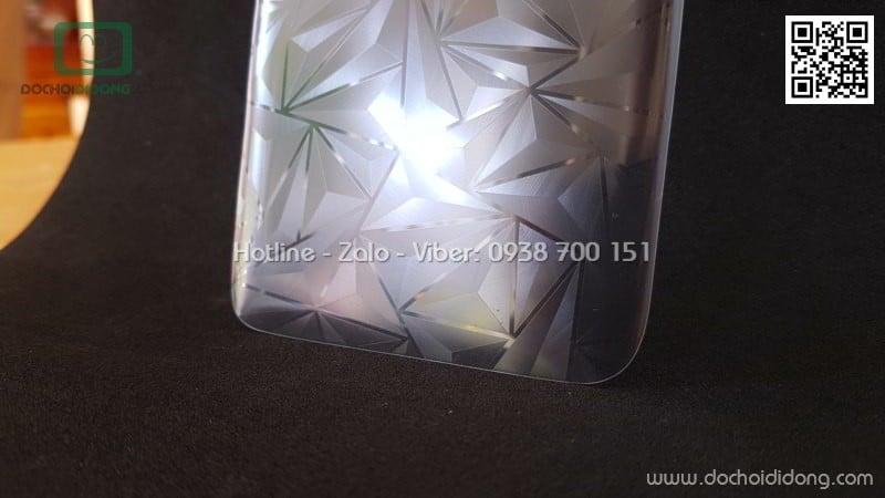 Miếng dán full lưng Samsung S9 Plus kim cương