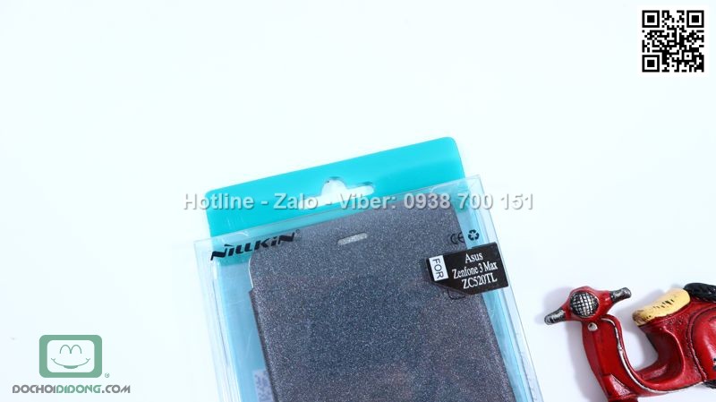 Bao da Asus ZenFone 3 Max ZC520 Nillkin Sparkle