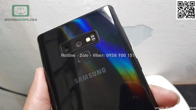 Miếng dán full lưng Samsung Note 9 Aurora đổi màu