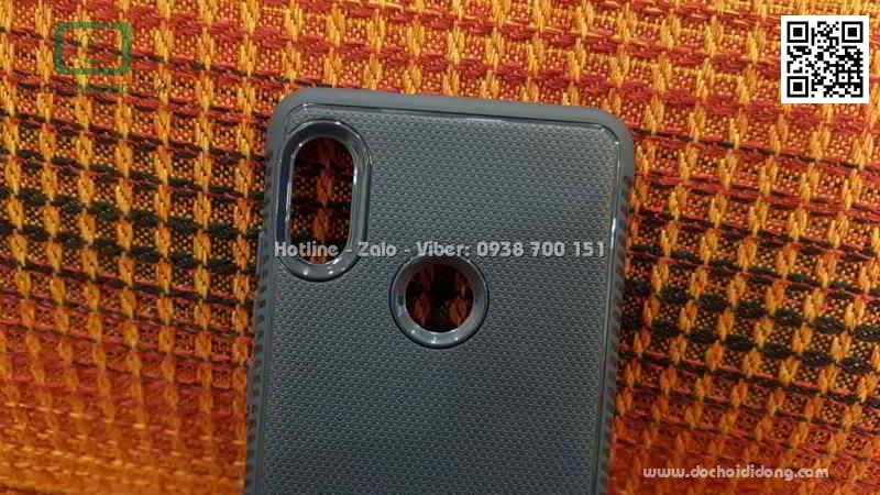 Ốp lưng Xiaomi Redmi Note 5 Pro chống sốc vân tổ ong