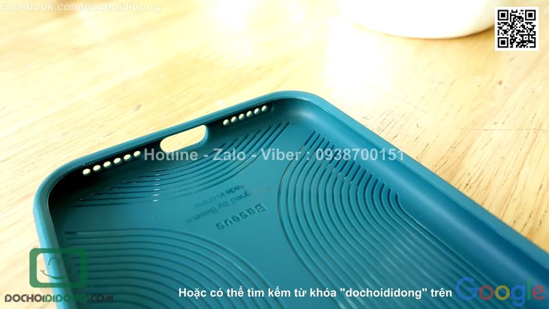 Ốp lưng iPhone 8 Baseus chống lưng nam châm