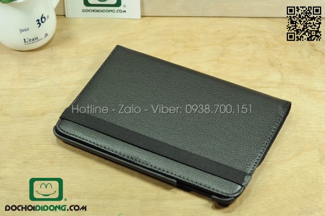 Bao da iPad mini 1-2-3 xoay 360 độ da sần