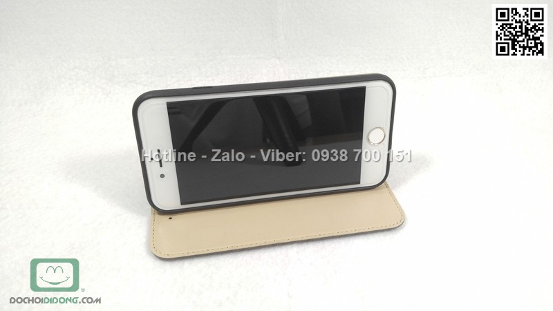 Bao da iPhone 7 Zacase da thật cao cấp