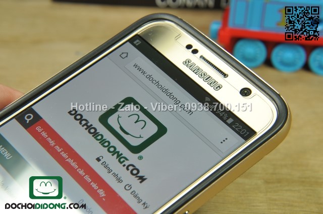 Ốp lưng Samsung Galaxy S6 Spigen Neo HybridEX chống sốc